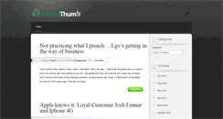 Desktop Screenshot of greenthumbmarketing.com